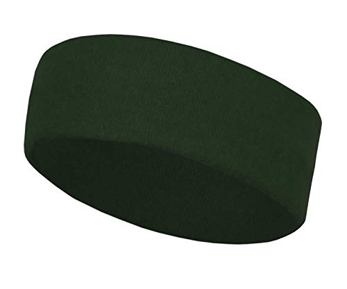 wobera Angora Stirnband für Damen und Herren (Farbe: jägergrün) von wobera ANGORA