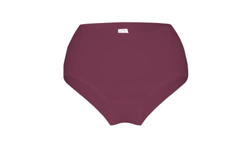 wobera Taillenslip für Damen aus 70% Schurwolle kbT und 30% Seide (Gr. M, Farbe: Bordeaux) von wobera ANGORA