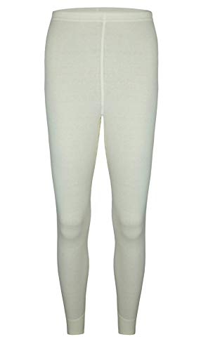 Angora wobera Damenhose knöchellang 40% Angora (Large, weiß) von wobera ANGORA