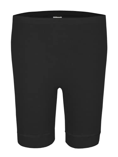 wobera ANGORA Damen-Unterhose bis Knie mit 50% Angora (Gr. S, Farbe: schwarz) von wobera ANGORA