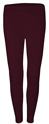 wobera ANGORA Lange Unterhose mit Wolle und Seide für Damen und Herren (X-Large, brombeer) von wobera ANGORA