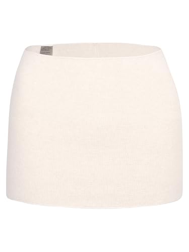 wobera ANGORA Leibwärmer oder Nierenwärmer für Damen und Herren mit 50% Angora, leichte Ausführung (Gr. L, Farbe: naturweiß) von wobera ANGORA