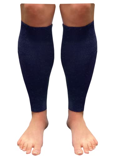 wobera ANGORA Wadenwärmer oder Stulpen (Größe: S/M; Farbe: marine) von wobera ANGORA