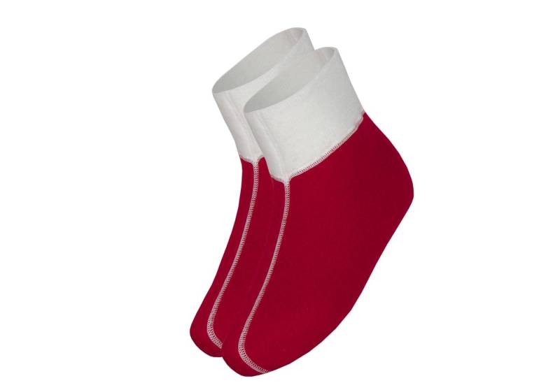 wobera NATUR Gesundheitssocken Fußwärmer/Bettsocken kuschelweich aus Merino/Baumwolle von wobera NATUR