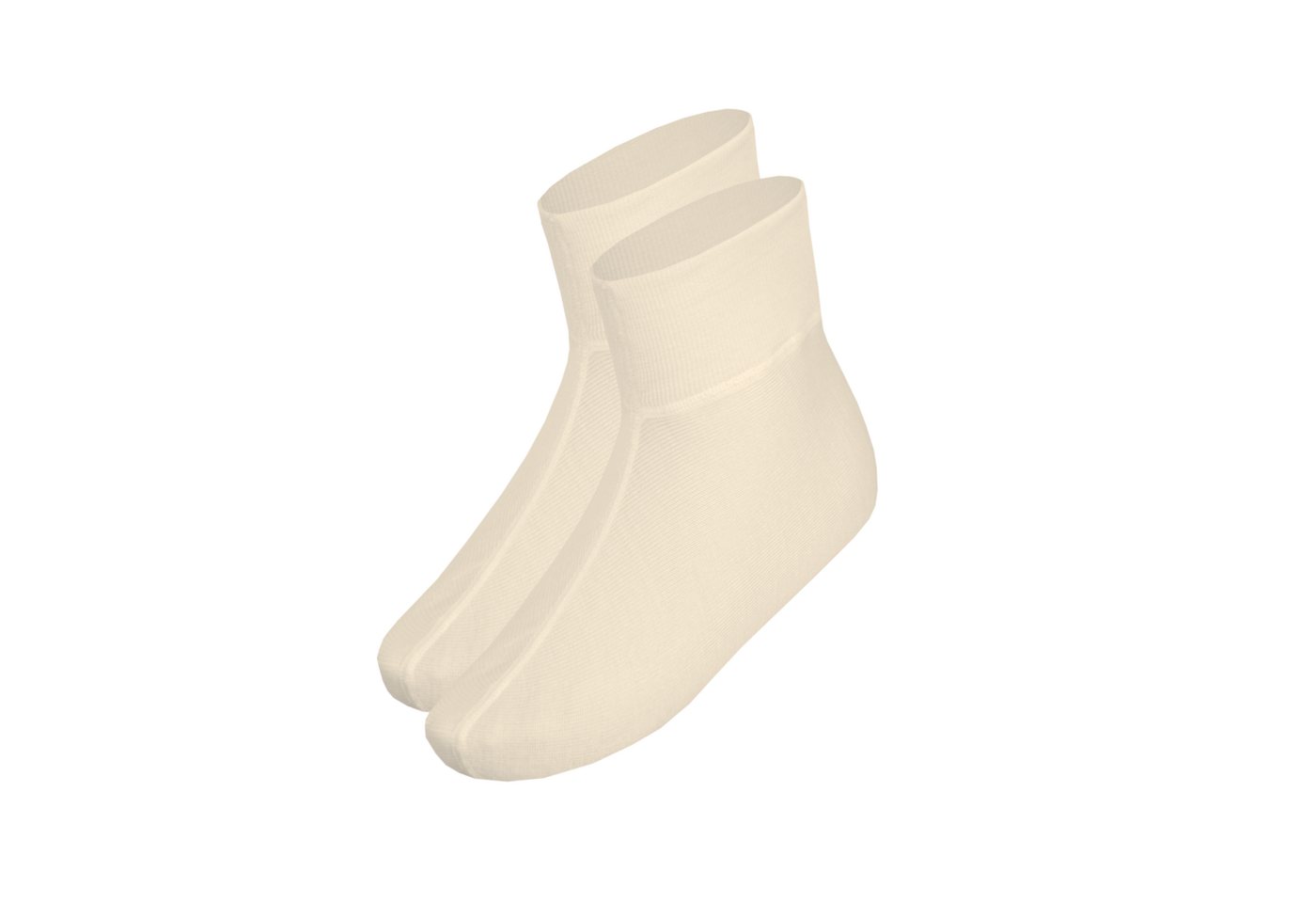 wobera NATUR Gesundheitssocken Fußwärmer/Bettsocken kuschelweich aus Merino/Baumwolle von wobera NATUR