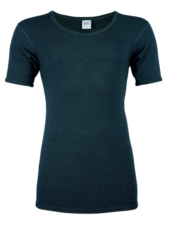 wobera NATUR Unterhemd Unterhemd mit 1/2 Arm oder Shirt für Herren mit Schurwolle GOTS&Seide in tollen Farben von wobera NATUR