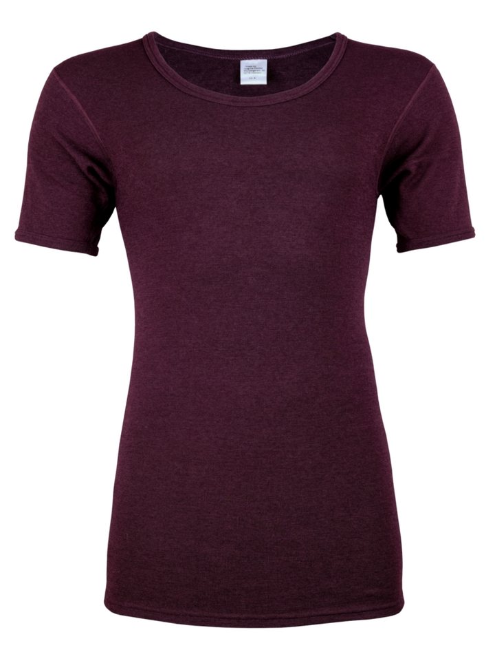 wobera NATUR Unterhemd Unterhemd mit 1/2 Arm oder Shirt für Herren mit Schurwolle GOTS&Seide in tollen Farben von wobera NATUR