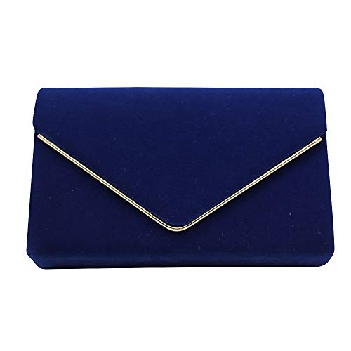 wocharm , Damen Clutch Mehrfarbig Royal Blue 1# von wocharm