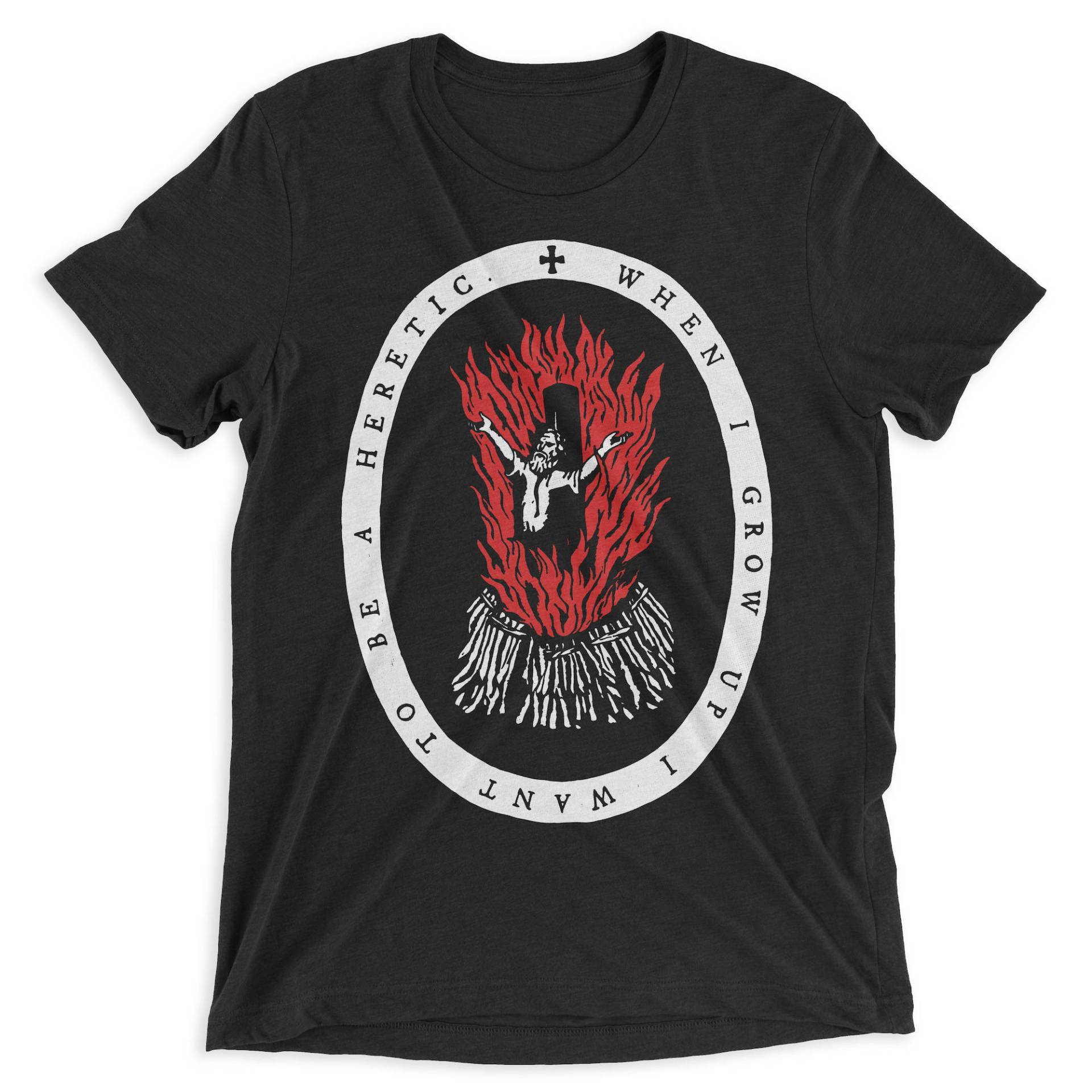 Ketzer T-Shirt Ketzer T-Shirt von woeandshucks