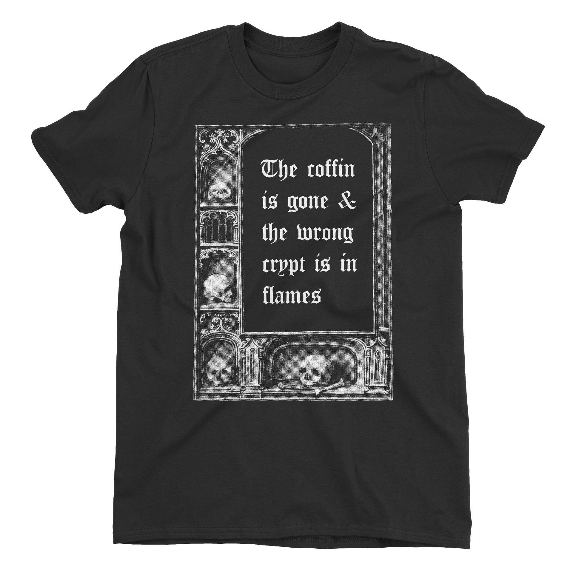 Sarg Ist Gegangen T-Shirt Sarg Ist Gegangen T-Shirt von woeandshucks
