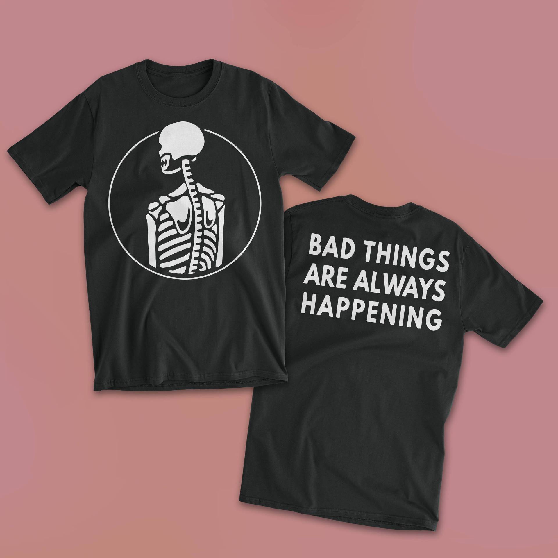 Schlechte Dinge T-Shirt Schlechte Dinge T-Shirt von woeandshucks