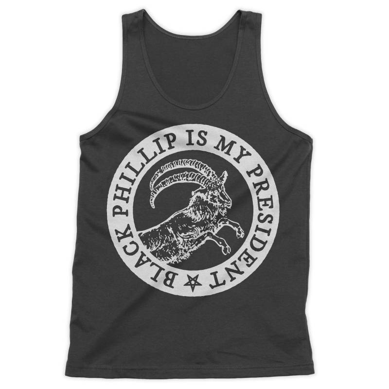 Schwarz-Phillip Ist Mein Präsident Tank Top von woeandshucks