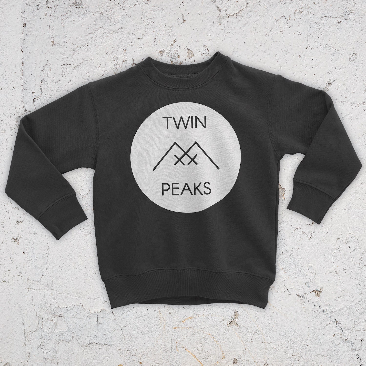 Twin Peaks-Sweatshirt Twin Peaks-Sweatshirt von woeandshucks