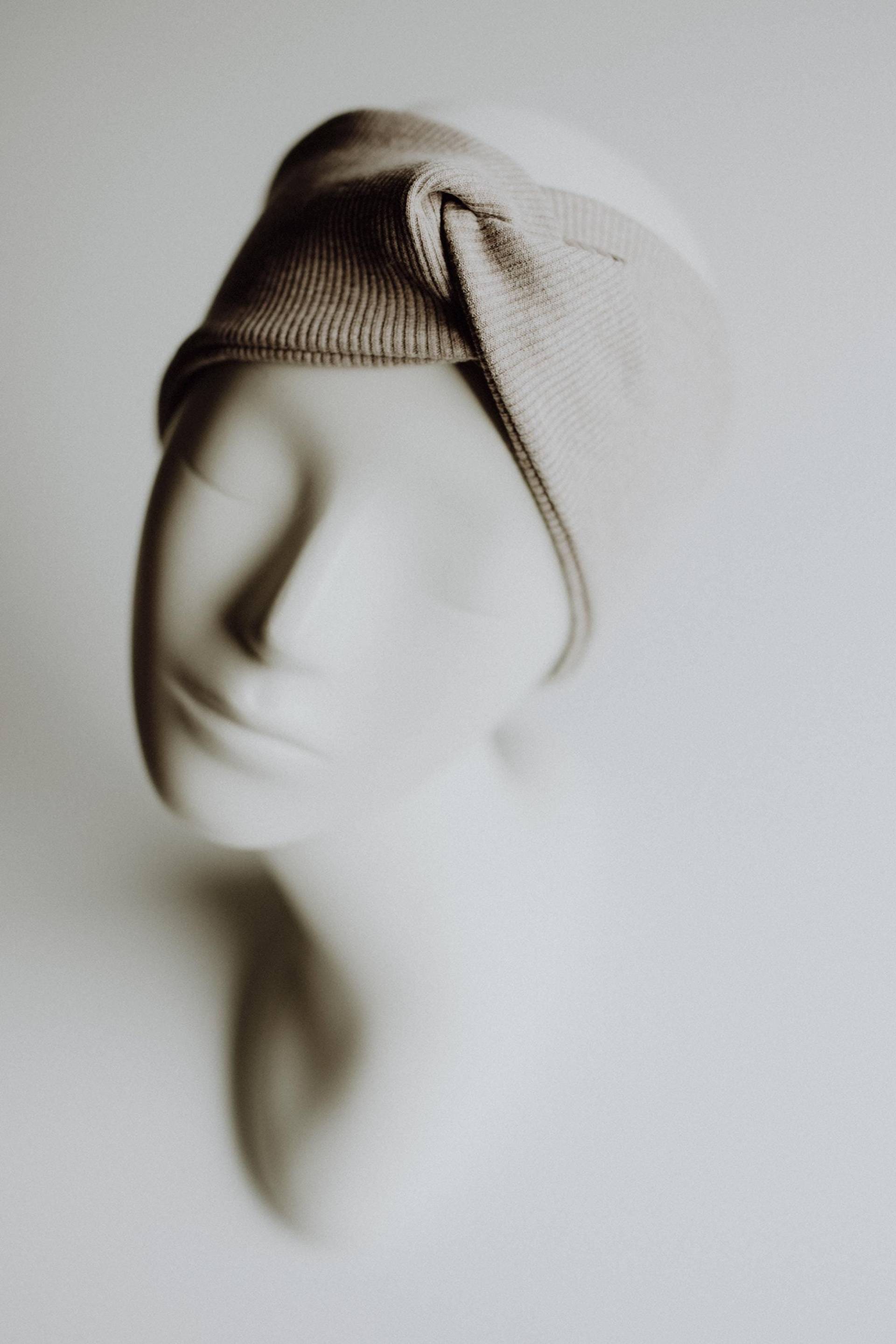 stirnband Haarband "Rib" Hellbraun Meliert Aus Jersey von wolkenstaub