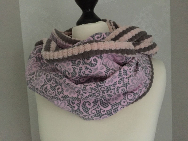 Loop/Schal Mit Fleece Loop/Schal Mit Fleece von wollDINGSstoffBUMS