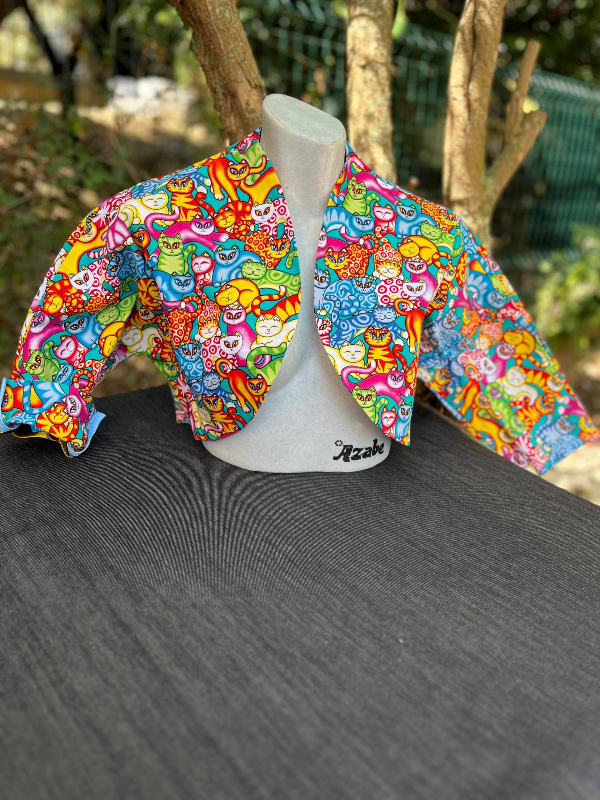 Bolerojacke "Bunte Katzen" Bolerojacke "Bunte Katzen" von woman0made