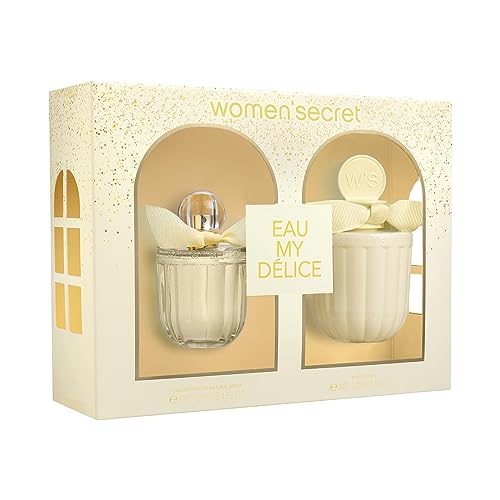 Women'secret Eau My Delice Geschenkset Damen 2 Artikel Eau de Toilette à 100ml und Bodylotion à 200ml von Women'secret