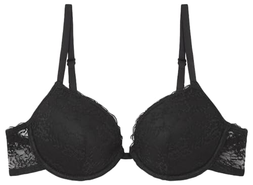 Women'secret Damen Beautiful Black lace Bra Gepolsterter BH, 90B von women'secret