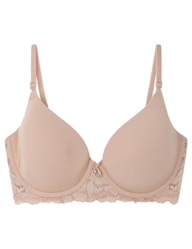 Women'secret Damen Beautiful Gepolsterter klassischer Mikrofaser Rosa BH, 85C von Women'secret