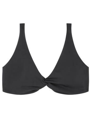 Women'secret Damen Black Neoprene Full Coverage Bikini top BH, 90D Women'secret Damen Black Neoprene Full Coverage Bikini top BH, 90D von Women'secret