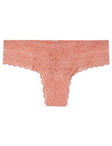 Women'secret Damen Brasilianisches Höschen mit Korallen-Spitze Dessous, orange, 42 von women'secret