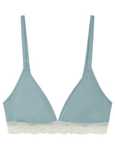 Women'secret Damen Fantastic Halfter Dreieckiger Baumwolle BH, Blau (Azul Medio), 85B von women'secret