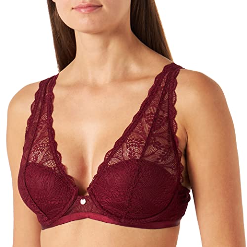 Women'secret Damen Neckholder BH, granatrot, 70B von women'secret