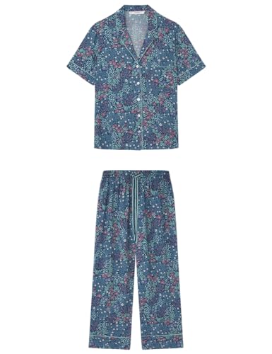 Women'secret Damen Schlafanzug Pyjamaset, Muster Grün, 38 von women'secret