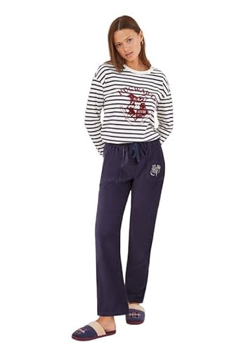 Women'secret Damen Schlafanzug Pyjamaunterteil, Marineblau, XL von women'secret