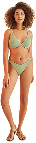 Women'secret Damen Slip Bikini-Unterteile, grün, XL von Women'secret