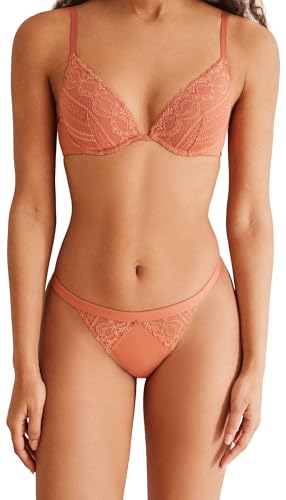 Women'secret Damen Tanga Soft Feminine Funktionsunterwäsche, Ginger, L von women'secret