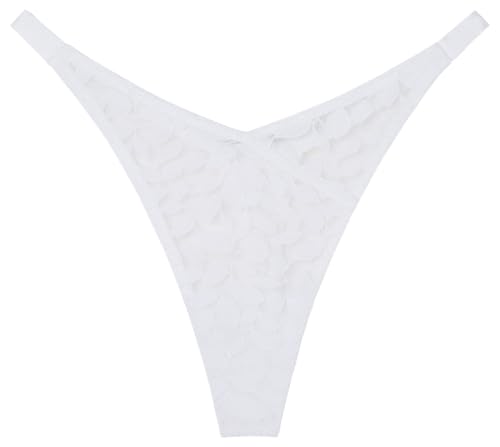 Women'secret Damen Tanga Spring HELANKAS Funktionsunterwäsche, White Standard, XL von women'secret