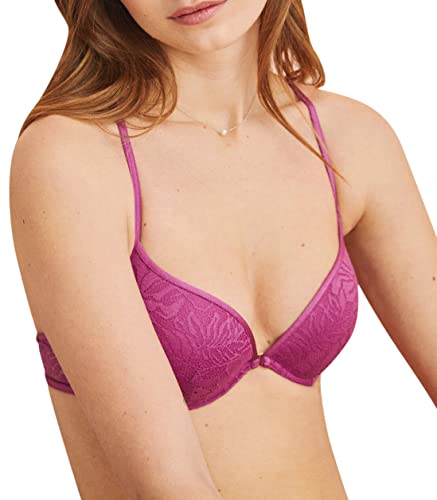 Women'secret Damen Gorgeous Spitze Violett Push-Up-BH, Lila, 80B von women'secret