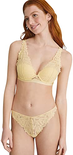 women'secret Damen Neckholder BH, Blickdicht, lemontree, 75B von women'secret