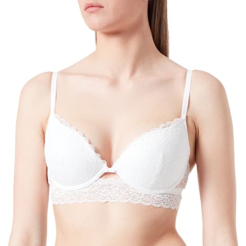 Women'secret Damen Push-Up-BH, Elfenbein, 80B von women'secret