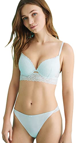 Women'secret Damen Push-Up-BH, Muster Grün, 75C von Women'secret