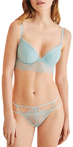 Women'secret Damen Push-Up-BH, grün, 65B von women'secret