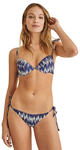 women'secret Damen Slip Bikini-Unterteile, Bedruckt blau, XL von women'secret