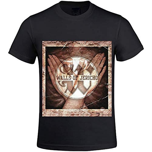 Walls of Jericho No One Can Save You from Yourself Men Shirt Round Neck Casual Black XXL Walls of Jericho No One Can Save You from Yourself Men Shirt Round Neck Casual Black XXL von wonang