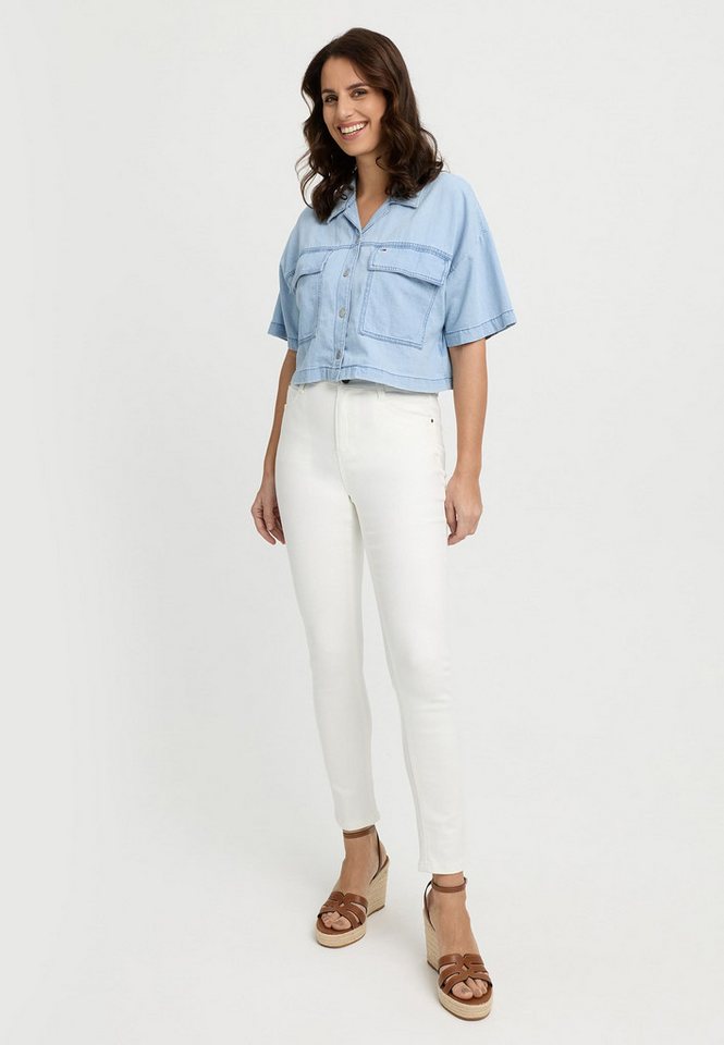 wonderjeans High-waist-Jeans Skinny in körperbetonter Passform von wonderjeans