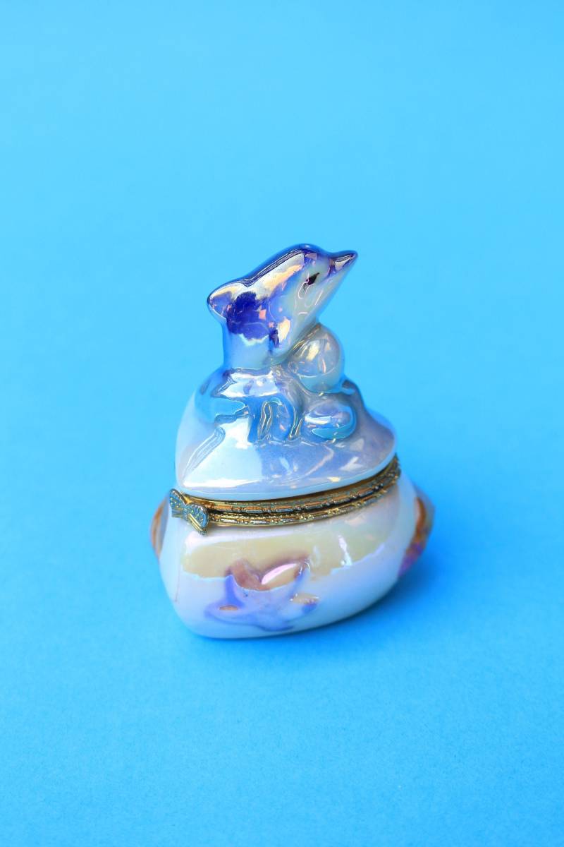 Delfin-Pillen-Box Delfin-Pillen-Box von wonderthingstudio