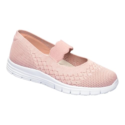 wonderwalk Komfort-Ballerina Federleicht – Damen Ballerinas, Rutschhemmende Laufsohle, Sommer-Schuhe von wonderwalk