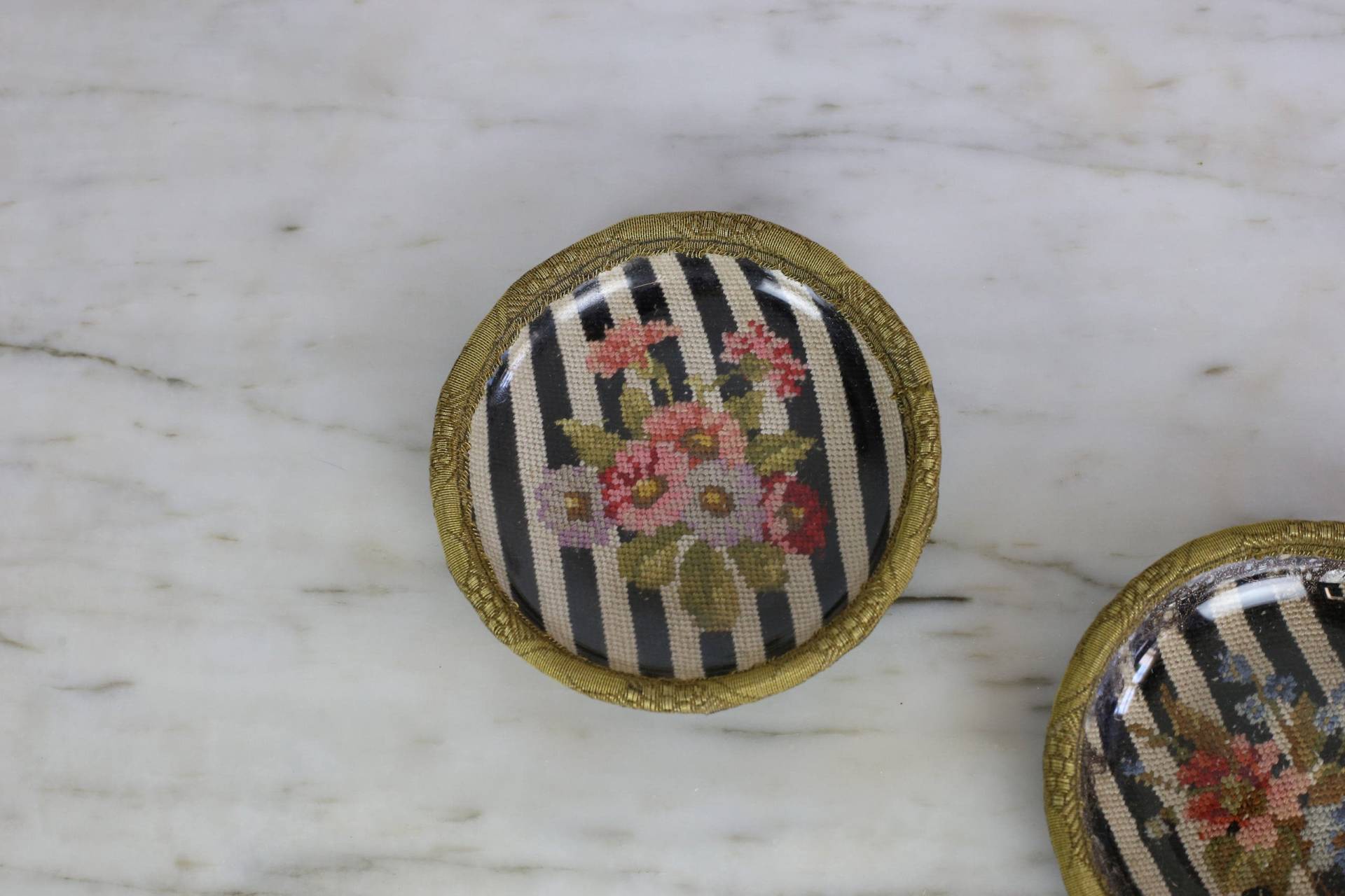 Ringschalen Vintage Hochzeit // Schmuckschalen Bestickt Ringschalen Vintage Hochzeit // Schmuckschalen Bestickt von woodandflowersshop