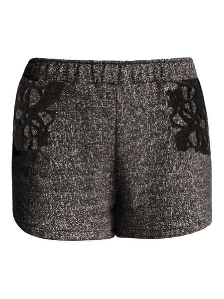 woodlike SPECKLED Sweat Shorts - schwarz meliert woodlike SPECKLED Sweat Shorts - schwarz meliert von woodlike