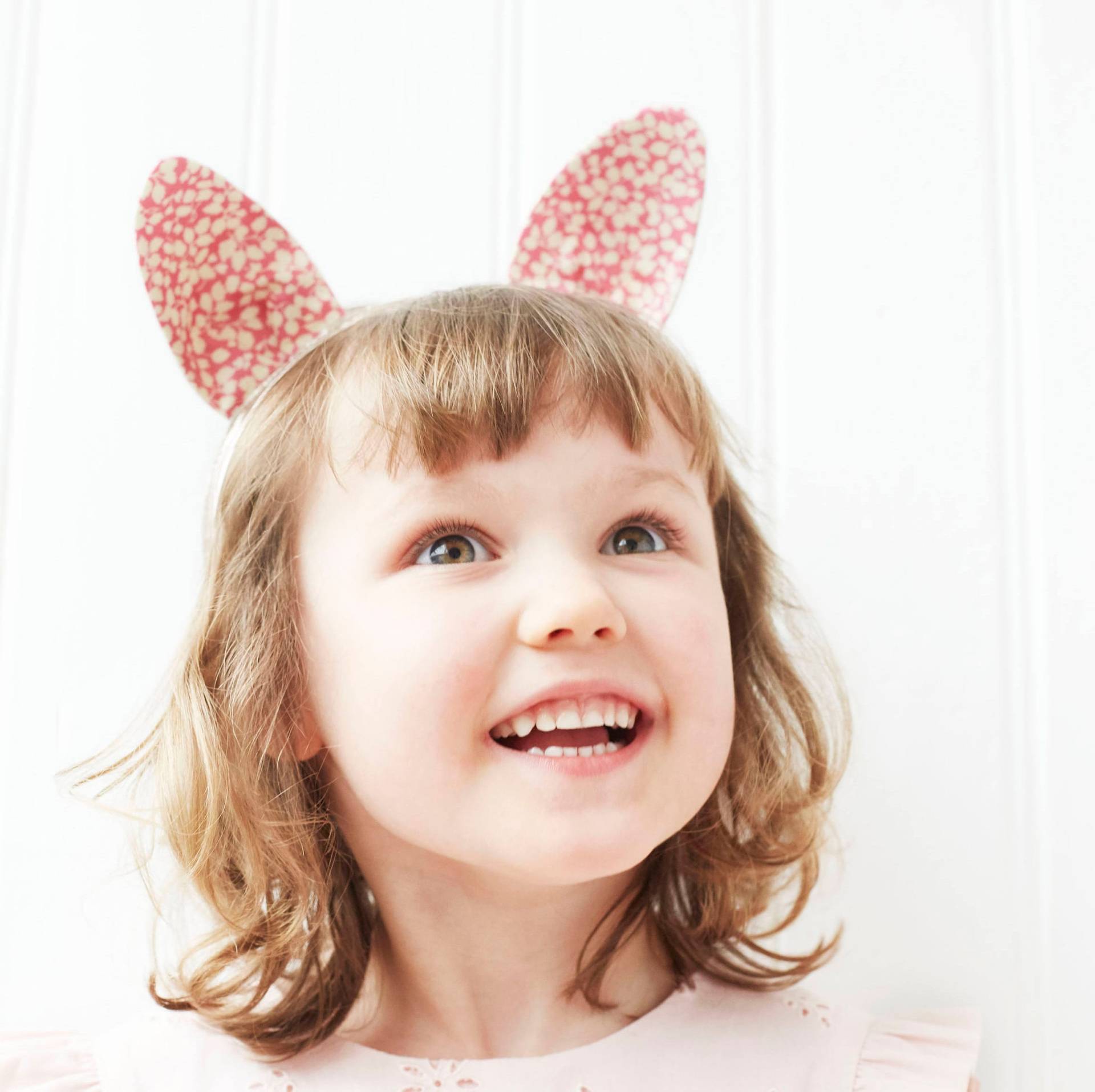 Hase Ohr Stirnband - Rosa Jade von woodstocklondon