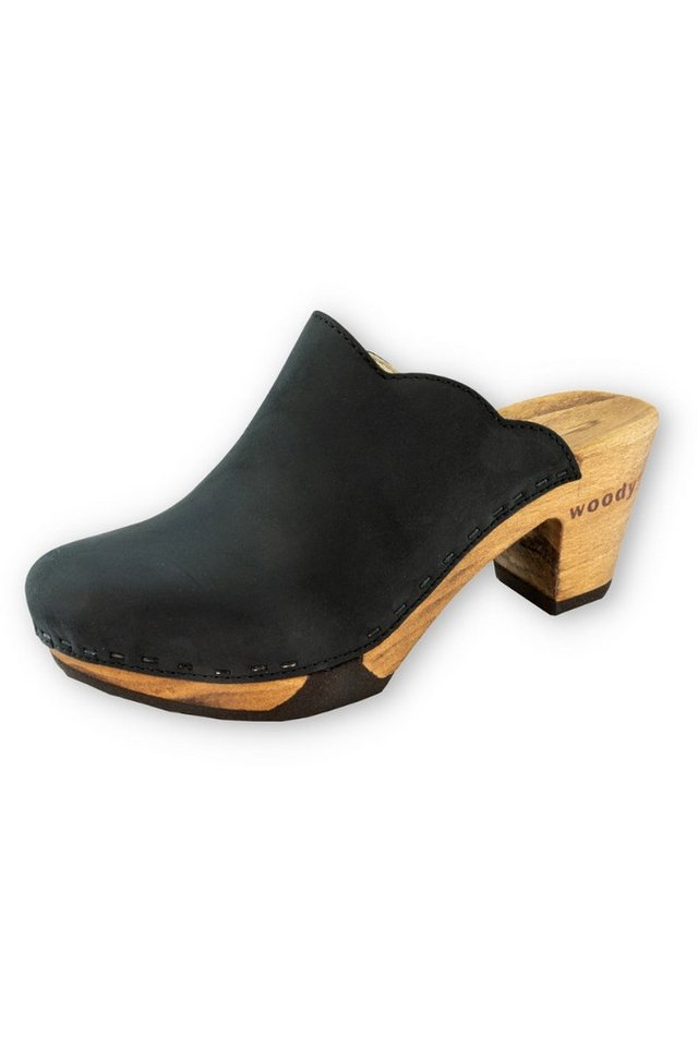 woody GmbH Clogs Damen - NINA - schwarz Sneaker Ballerinas woody GmbH Clogs Damen - NINA - schwarz Sneaker Ballerinas von woody GmbH