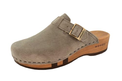 woody Damen Erika Clog, Sand, 42 EU woody Damen Erika Clog, Sand, 42 EU von woody