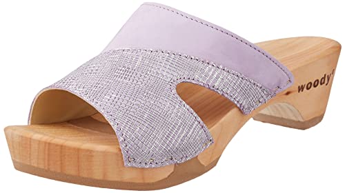 woody Damen Fiona Holzschuh, Glicine, 41 EU woody Damen Fiona Holzschuh, Glicine, 41 EU von woody