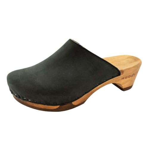 woody Damen Katharina Clog, Nero, 36 EU von woody