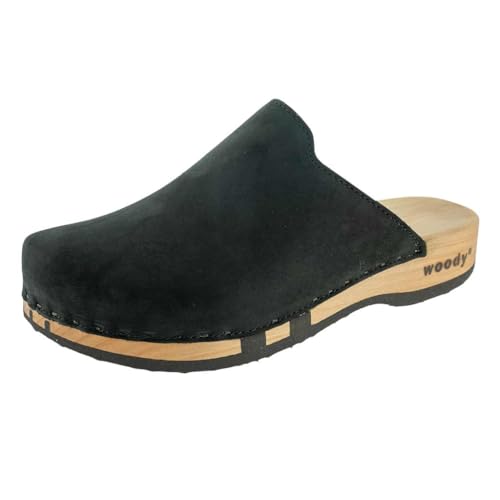 woody Damen Lea Clog, Nero, 38 EU von woody